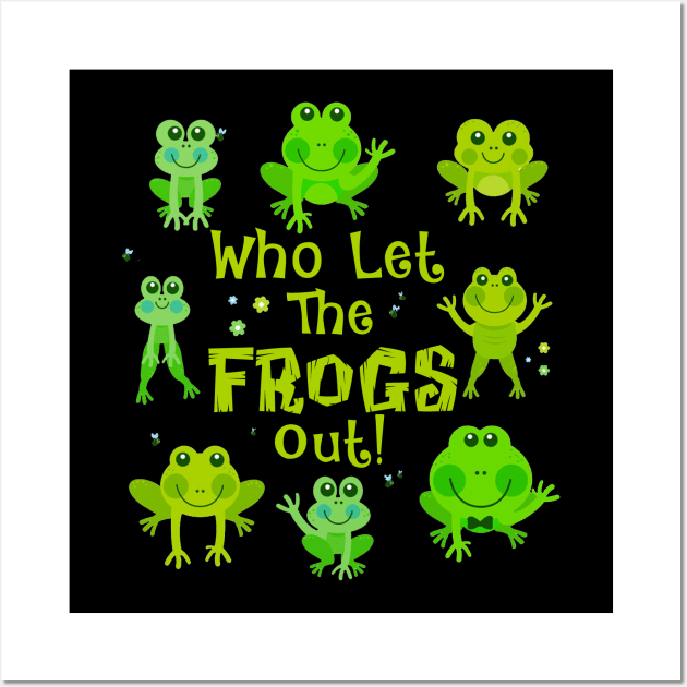 Frog Plague Pesach  For Men Women Kids Wall Art by finchandrewf